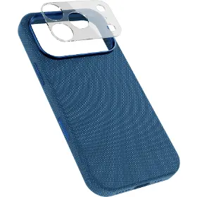 Kryt na mobil - Epico SolidWoven Mag+ iPhone 17 Pro Blue - 6
