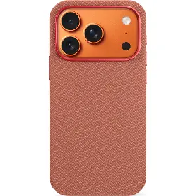 Kryt na mobil - Epico SolidWoven Mag+ iPhone 17 Pro Brown - 4