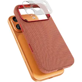 Kryt na mobil - Epico SolidWoven Mag+ iPhone 17 Pro Brown - 7