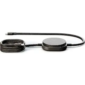 Nabíjecí stanice Qi - Zens USB C-C Pro 2 2v1 Qi2 nabíječka s kabelem 140W Černá - 2