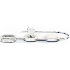 Nabíjecí stanice Qi - Zens USB C-C Pro 3 3v1 Qi2 nabíječka s kabelem 140W Bílá - 2