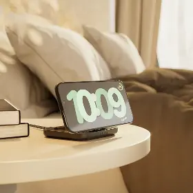 Nabíjecí stanice Qi - Zens Magnetic Qi2 Nightstand Charger 15W Black - 5