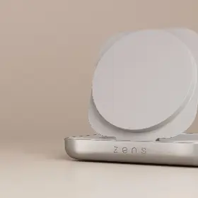 Nabíjecí stanice Qi - Zens Magnetic Qi2 Nightstand Charger 15W White - 4