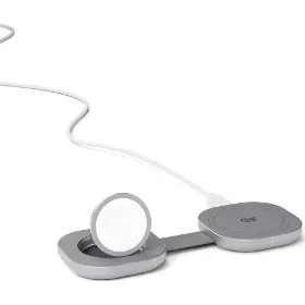 Nabíjecí stanice Qi - Epico UltraBase EF35 Qi2 25W 2in1 Fold Mag+ Silver - 3