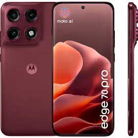 Mobilní telefon - Motorola Edge 70 Pro 12/512GB PANTONE Zinfandel (Red) - 2