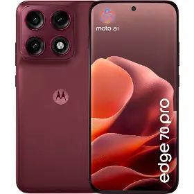 Mobilní telefon - Motorola Edge 70 Pro 12/512GB PANTONE Zinfandel (Red) - 1