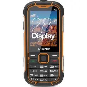 Mobilní telefon - Aligator R60 4G eXtremo černo-oranžový - 7