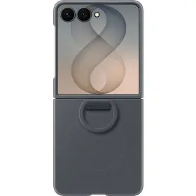 Kryt na mobil - Samsung Silicone Ring Magnet Galaxy Z Flip8 Graphite - 4