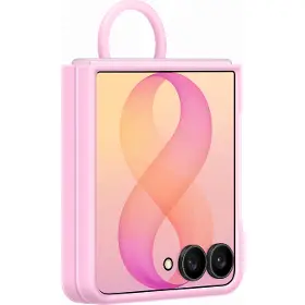 Kryt na mobil - Samsung Silicone Ring Magnet Galaxy Z Flip8 Pink - 3