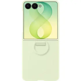 Kryt na mobil - Samsung Silicone Ring Magnet Galaxy Z Flip8 Mint - 4