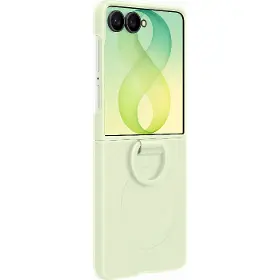 Kryt na mobil - Samsung Silicone Ring Magnet Galaxy Z Flip8 Mint - 5