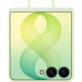 Kryt na mobil - Samsung Silicone Ring Magnet Galaxy Z Flip8 Mint - 1
