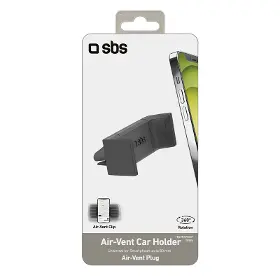 Držiak telefónu - SBS Univerzálny držiak do auta pre smartphony do 80 mm, čierna - 2