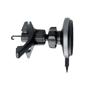 Držiak telefónu - SBS Držiak do auta SnapCharge magnetický, do mriežky, 15 W, čierna - 5