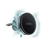 SBS Držiak do auta Frozen Mag, MagSafe, s chladiacim ventilátorom, do mriežky, 15 W, čierna