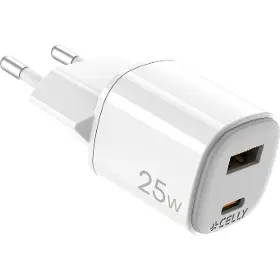 Nabíjačka do siete - Celly UPTC1USB1USBC25 - 1
