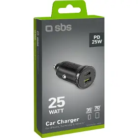 Nabíjačka do auta - SBS TECRPD25W - 2