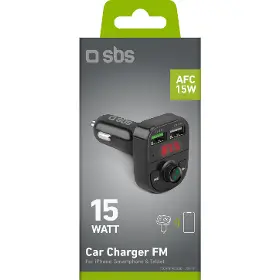 Nabíjačka do auta - SBS TECARFM2USB - 2
