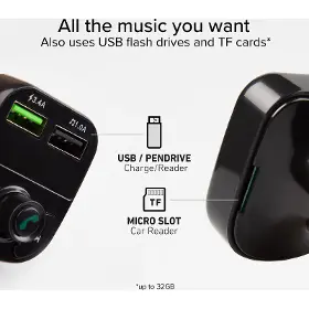 Nabíjačka do auta - SBS TECARFM2USB - 5