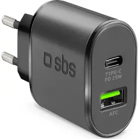 Nabíjačka do siete - SBS TETRPD25W - 1
