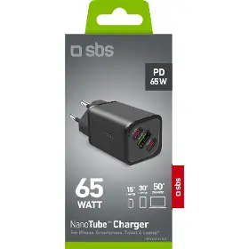 Nabíjačka do siete - SBS TETRGANUSB2C65W - 2