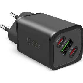Nabíjačka do siete - SBS TETRGANUSB2C65W - 1