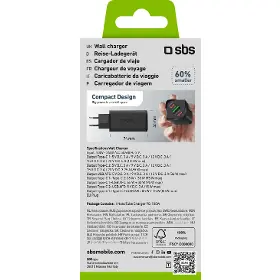 Nabíjačka do siete - SBS TETRGANUSB2CPD100W - 3