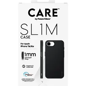 Puzdro na mobil - PanzerGlass Puzdro SL1M s MagSafe pre iPhone 17e/16e, čierna - 2
