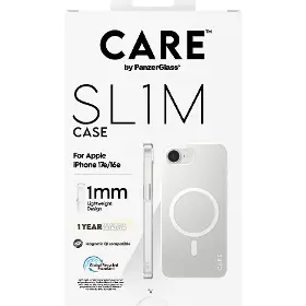 Puzdro na mobil - PanzerGlass Puzdro SL1M s MagSafe pre iPhone 17e/16e, transparentná - 2