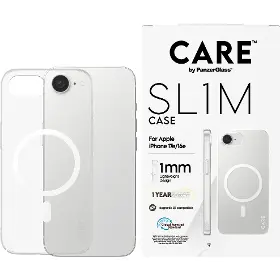 Puzdro na mobil - PanzerGlass Puzdro SL1M s MagSafe pre iPhone 17e/16e, transparentná - 4