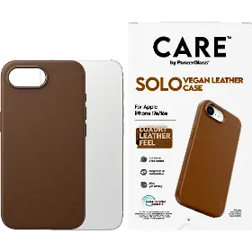 Puzdro na mobil - PanzerGlass Puzdro Solo pre iPhone 17e/16e, hnedá - 2