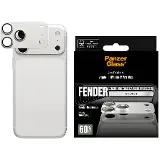 PanzerGlass Ochranný kryt objektívu Fender pre iPhone 17 Pro Max, strieborná