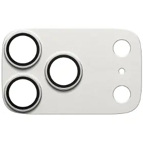 Ochranné sklo - PanzerGlass Ochranný kryt objektívu Fender pre iPhone 17 Pro, strieborná - 4