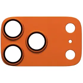 Ochranné sklo - PanzerGlass Ochranný kryt objektívu Fender pre iPhone 17 Pro, oranžová - 4