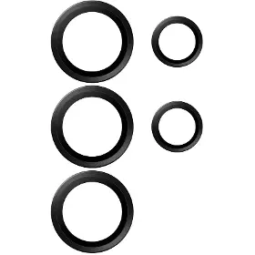 Ochranné sklo - PanzerGlass Ochranný kryt objektívu Hoops Ceramic II pre Samsung Galaxy S26 Ultra, čierna - 4