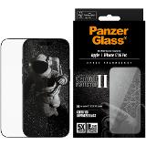 PanzerGlass Tvrdené sklo UWF Ceramic II s aplikátorom pre iPhone 17/16 Pro, čierna