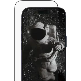 Ochranné sklo - PanzerGlass Tvrdené sklo UWF Ceramic II s aplikátorom pre iPhone 17 Pro, čierna - 2