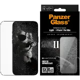 PanzerGlass Tvrdené sklo UWF Ceramic II s aplikátorom pre iPhone 17 Pro Max, čierna