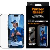 PanzerGlass Tvrdené sklo UWF s Fastfit pre iPhone 17/16 Pro, čierna