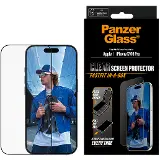 PanzerGlass Tvrdené sklo UWF s Fastfit pre iPhone 17/16 Pro, čierna