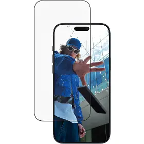 Ochranné sklo - PanzerGlass Tvrdené sklo UWF s aplikátorom pre iPhone 17 Pro Max, čierna - 2