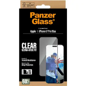 Ochranné sklo - PanzerGlass Tvrdené sklo UWF s aplikátorom pre iPhone 17 Pro Max, čierna - 4