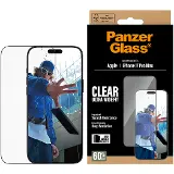 PanzerGlass Tvrdené sklo UWF s aplikátorom pre iPhone 17 Pro Max, čierna