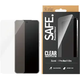 Ochranné sklo - PanzerGlass SAFE Tvrdené sklo UWF pre Xiaomi 17 Ultra, čierna - 1