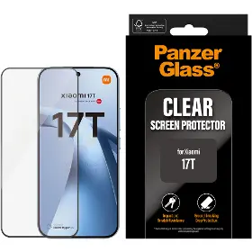 Ochranné sklo - PanzerGlass Tvrdené sklo UWF Xiaomi 17T čierna - 1