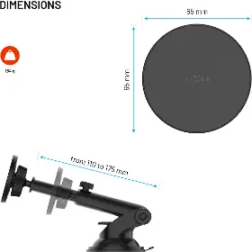 Držák telefonu - Fixed MagCircle XL - 8