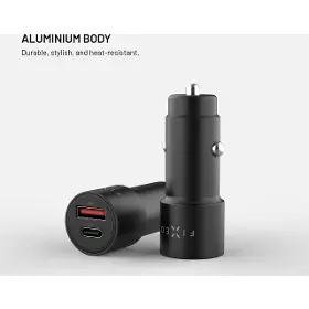 Nabíječka do auta - Fixed Autonabíječka USB-C/USB-A 63W - 6