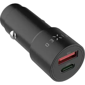 Nabíječka do auta - Fixed Autonabíječka USB-C/USB-A 63W - 1