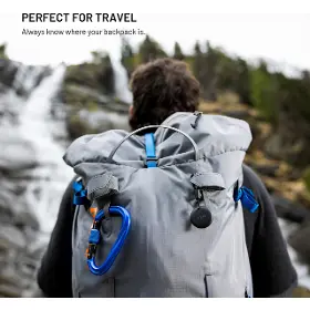 Bluetooth lokátor - Fixed Tag Dual - Find My/Find Hub Black - 4