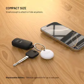 Bluetooth lokátor - Fixed Tag Dual - Find My/Find Hub White - 6